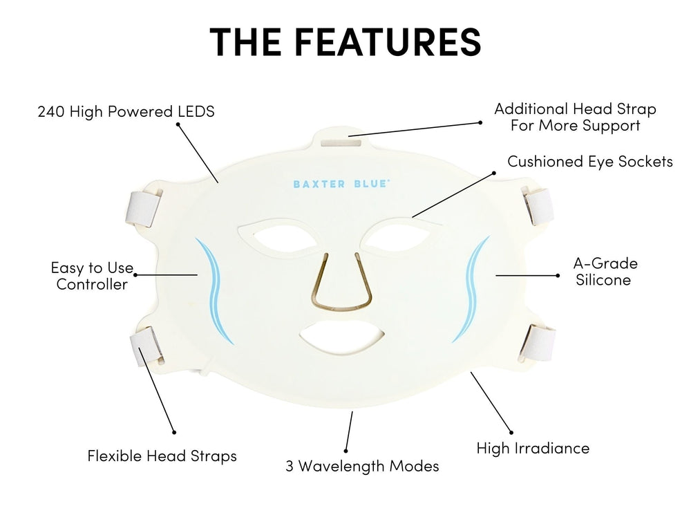 Red Light Therapy Face Mask